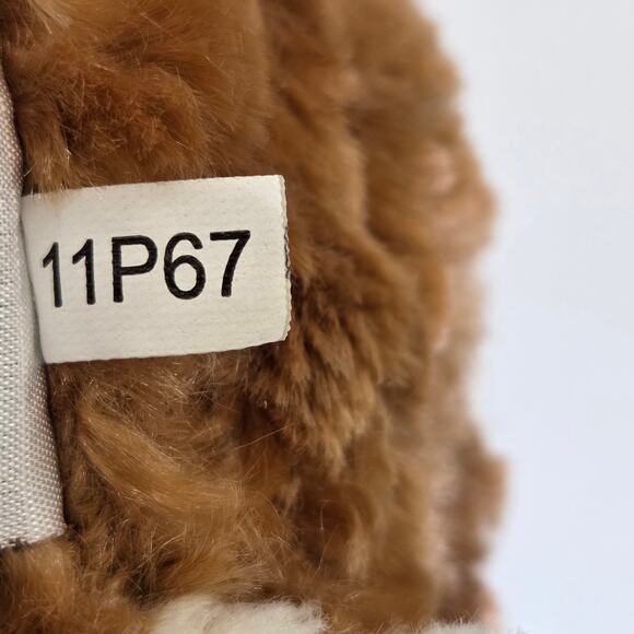 Gund Brown Rabbit Plush Stuffed Animal Bunny 11" Beanbag Ears Tail - Picture 8 of 10